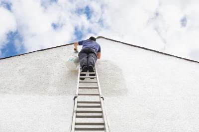 Peinture extérieure à Gouffern en Auge — façades et ravalement
